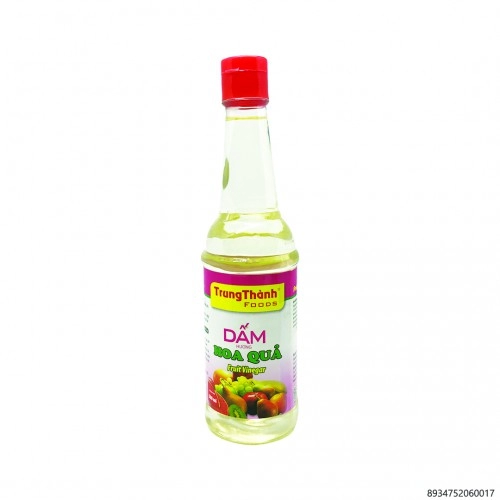 Dấm Hoa Quả Trung Thành 500Ml Dấm Hoa Quả Trung Thành 500Ml